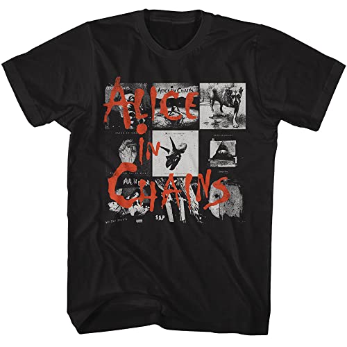 Amazon.com: Alice in Chains T-Shirt Album Covers Mens Short Sleeve