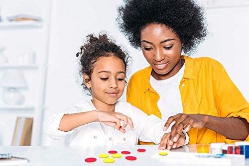 hand2mind Foam Two-Color Counters, Red and Yellow Counters, Counting Manipulatvies, Math Counters for Kids, Counting Chips, Math Manipulatives, Math Bingo Chips, Counters for Kids Math (Pack of 1000) by hand2mind - Image 4