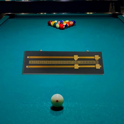 Marcador de billar Snooker con gancho para pared miniatura 3