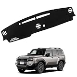 SAWAKAKI トヨタ ランドクルーザー 250系 専用 ダッシュボードマット ランクル250 HUDなし 日焼け防止 劣化防止 保護マット ポリエステル素材 滑り止め ロゴ付き アクセサリー 内装 カスタムパーツ