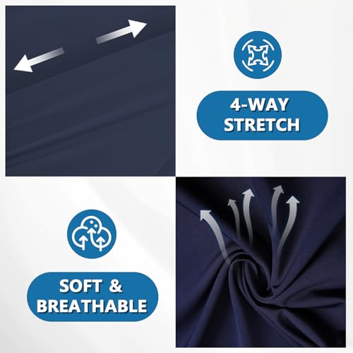 HYCOPROT Boys Youth Compression Shirt Kids Long Sleeve Undershirt Athletic Quick Dry Baselayer for Football Baseball4