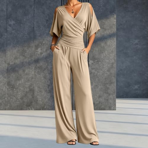 Mono para bodas de pierna ancha ideal como invitada de gala 3