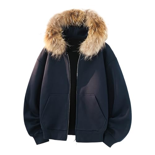 Manteau d'hiver chaud veste en peluche streetwear pour homme moderne
