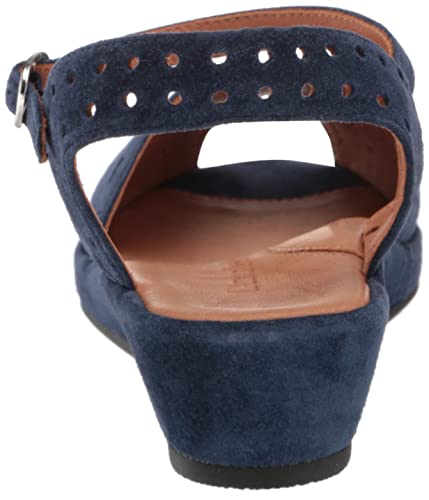 L'amour Des Pieds Women's Wedge Heels, Navy Suede, 6 #TOP2