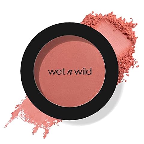 Wet n Wild Color Icon Róż do policzków, Zbudowalny Delikatny do Wyrazistego Róż z Aksamitno-miękką Formułą w Prasowanym Pudrze dla Zdrowego Wyglądu Jedwabistego Koloru, Odcień Bed of Roses