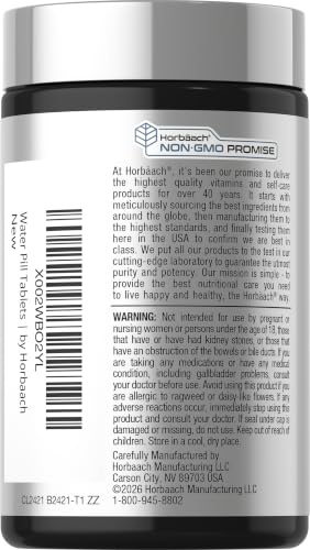 Horbäach Super Strength Water Pills