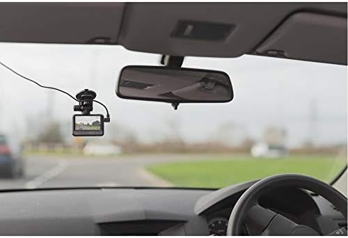 Kitvision Observer Dashcam 1080p Wi-Fi and GPS - Full HD Dashboard Car Camera/Dash Cam with 2.45 Inch Screen, 170° Ultra-Wide Angle, G Sensor Collision Detection, Motion Detect, Parking Mode - Black