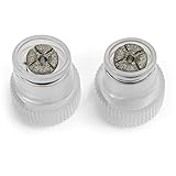 Elitzia Heads Aqua Peel Water Scrub Tips Plastic 2 Caps Replacement Acceossories Beauty Machine Spare Parts ETTIP22 Suitable for ETAF1324 ETDN7