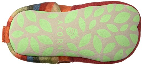 Acorn Baby Girls Easy-On Toddler Moc Slipper, Red Hedgehog #TOP3