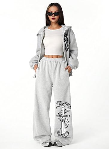 Image of Girls Cargo Pants High Waist Loose Fit 6 Pocket Baggy Cargo Pants for Kids