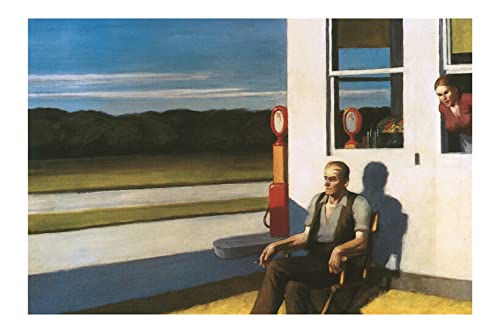 Impression d'art encadrée Edward Hopper pour sublimer votre décoration de salon