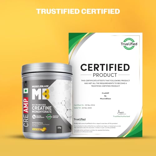 MuscleBlaze Store MuscleBlaze Creatine Monohydrate CreAMP Powder 100g - Image 6