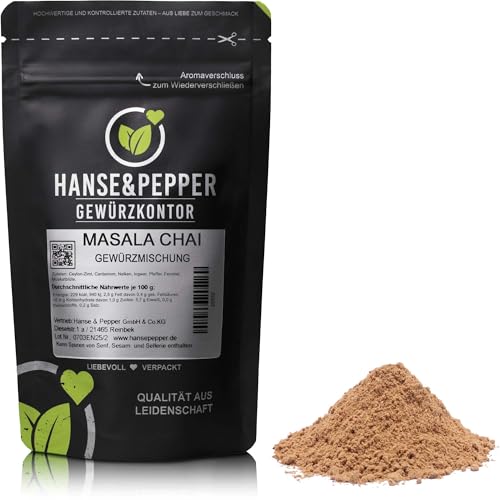 100g Masala Chai Gewürzmischung Tee mit Gewürzen Chai Spiced Black Tea indische Tee Mischung