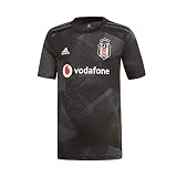 adidas Unisex-Kinder Bjk A JSY Y Hemd, Schwarz, 140