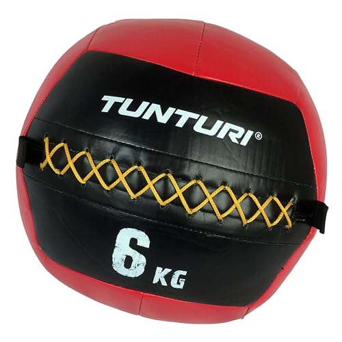 Tunturi Functional Fitness Balle Murale Wall Ball Crossfit 6kg Rouge Red 1