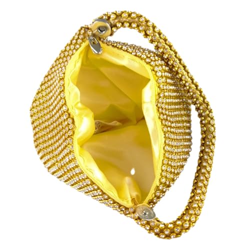 Bling triangle mini embrayage scintillant avec chaîne amovible - 6