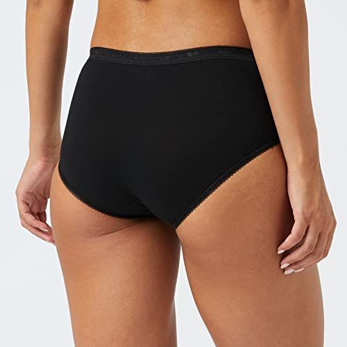 Sloggi Slip (2er-Pack) für Damen, Schwarz (Black), 36 – Ansicht 4