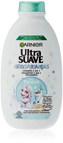 Garnier Ultra Suave Delicatesse De Avena Champú 2 En 1 Niños - Para Cabello Sensible, No aplica,...