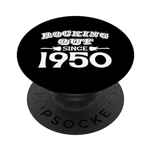 1950 Cumpleaños PopSockets PopGrip Intercambiable