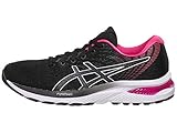 ASICS Gel-Cumulus® 22 Black/Pink Glo 7 B (M)