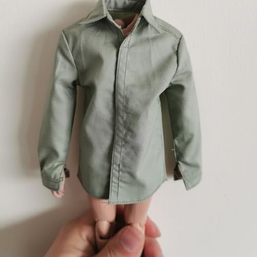 Chemise 1/6 pour mannequin vêtement figurine 12 pouces sur mesure homme
