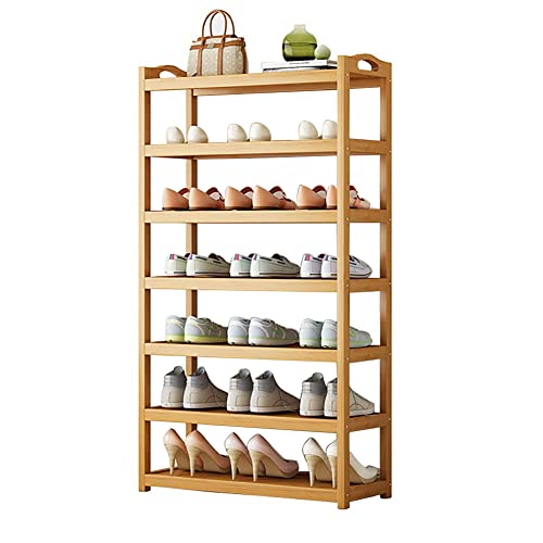 Étagère à chaussures en bambou robuste - Rangement d'exception durable de 80 cm - 2