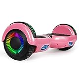 CHIC Hoverboard, 6.5' Self Balancing Scooter Hover Board with Bluetooth Wheels LED Lights for...