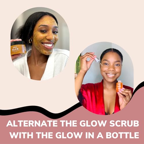 Minimo Skin Essentials Glow (Unscented) Bundle Skin Care Routine | Skin Care System Face Wash, Scrub, Serum, Toner, Moisturizer & 1 Applicator | 60 Day Supply