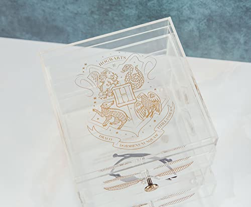 Harry Potter znicz, akrylowy organizer na kosmetyki, pudełko na biżuterię, pudełko ekspozycyjne, taca na biżuterię, taca na drobiazgi na naszyjniki, pierścionki, bransoletki | wystrój domu niezbędne