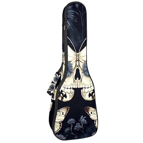 Waterproof Oxford Cloth Ukulele Bag Fairy with Bird and Flower Durable & Stylish Ukulele Case with Storage Skull Butterfly - Les Beatles, Paul McCartney, John Lennon, RIngo Starr, George Harrison Waterproof Oxford Cloth Ukulele Bag Fairy with Bird and Flower Durable & Stylish Ukulele Case with Storage Skull Butterfly
