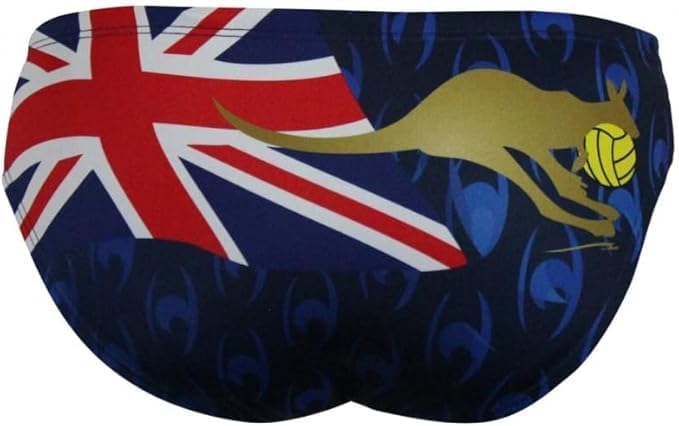 Suit Australia Kangaroo Swimwear, Swim Briefs for Swimmers, Water Polo, Underwater Hockey, Underwater Rugby