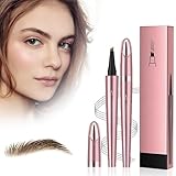 Lápiz Para Cejas | Lápiz Para Microblading De Cejas | Lápiz Para Maquillaje De Ojos Lápiz Para Cejas Micro 4 Point Brow...