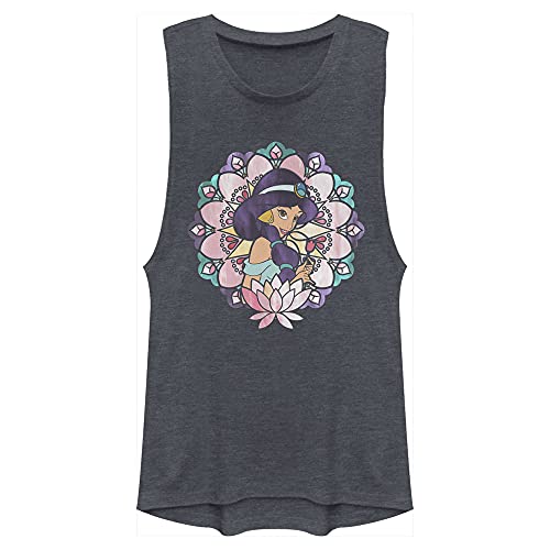 T-shirt Fille Disney Jasmin en Verre vêtement coton enfant