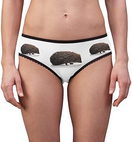 Hedgehog Isolated Panties, Hedgehog Isolated Underwear, Briefs, Cotton Briefs, Funny Underwear, Panties For Women