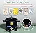 Wax Melter for Candle Making, 6Qts Candle Wax Melting Pot with Spout for Soy Wax Soap Base Easy Pour & Non-Stick & Temps