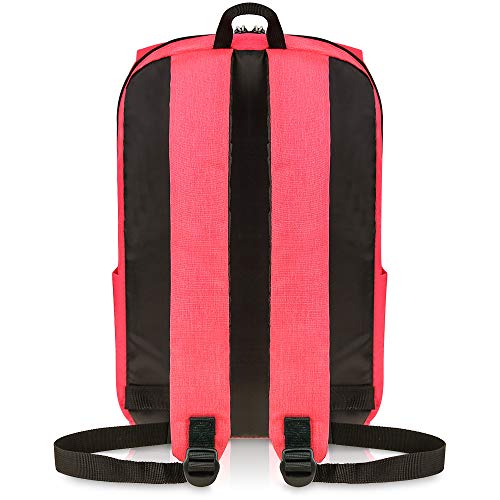 Image of School Backpack,Casual Laptop Bag for Men Women Boys Girls /Office School Day Pack Bag(Pink)