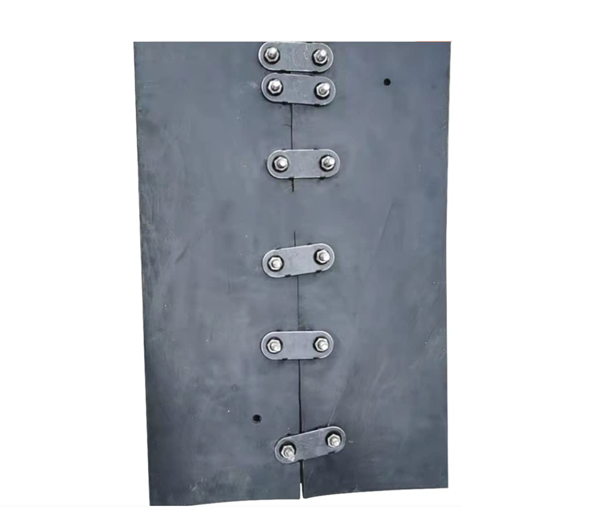 10 sujetadores de correa transportadora de 75 mm y clips de goma y sujetadores