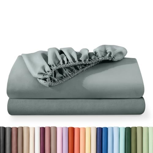 Bare Home 2-Pack Fitted Sheet 1800 Ultra-Soft (King, Sea Spray)