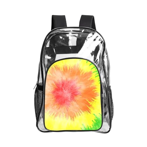 Sac à livres transparent tie-dye anti-sable pour vos vacances