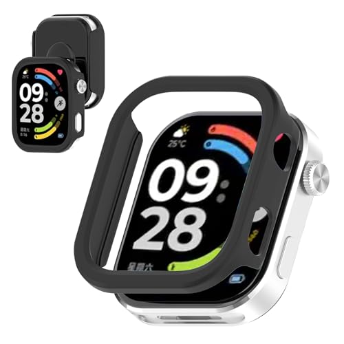 Coque Redmi Watch6 noire en PC rigide antichoc