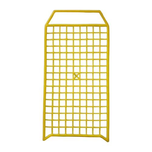 Allayu Filtro per vernice, accessorio per la verniciatura per lavori di ristrutturazione, griglia in PP leggera che garantisce una distribuzione uniforme della vernice, Giallo, 4 pollici