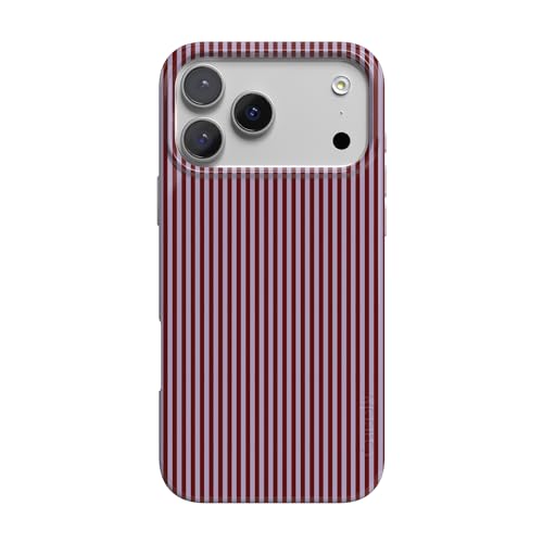 Casely iPhone 17 Pro Max Case | Stripes and the City | Tiny Pinstripe | Compatible with MagSafe | Classic Ultra Slim Design