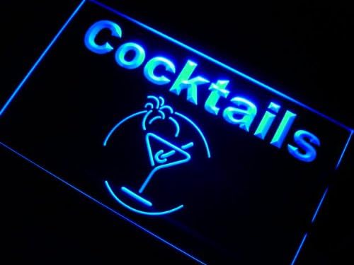 ADVPRO j991-b Cocktails Bar Beer Wine Neon Light Sign