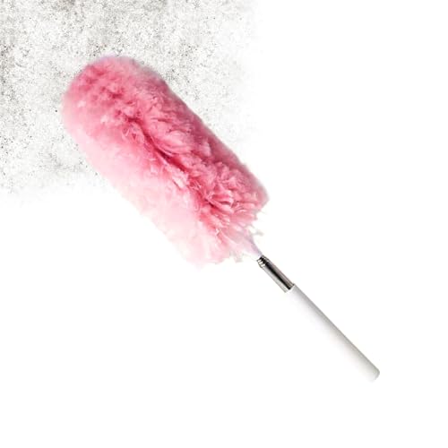 Kustimantu Plumeau extensible haute performance, long usage intensif, brosse serpillère réutilisable pour plafond, sol, chambre, clavier, voiture, salon de coiffure, animaux de compagnie