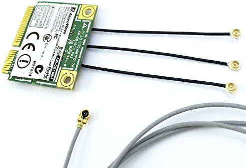 Miniatura 6 de HUYUN Antena IPEX 4 a IPEX 1 de 3 piezas para BCM94360CSAX  BCM94360CS2  BCM94360CS2AX  BCM94352Z