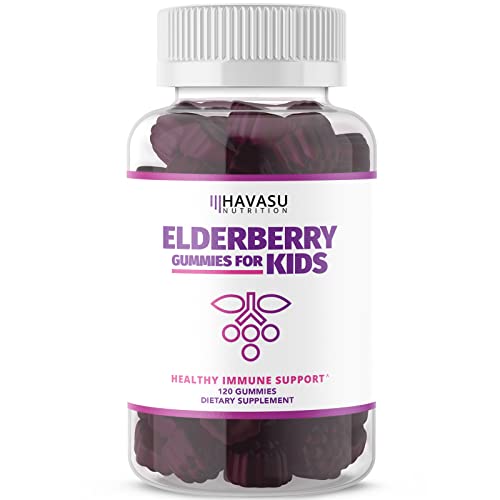 Elderberry Gummies for Kids with Zinc and Vitamin C Herbal Supplements Ingredient for Potent Antioxidant Support Immune Defense (120 Count) Elderberry Gummies for Kids with Zinc and Vitamin C Herbal Supplements Ingredient for Potent Antioxidant Support Immune Defense (120 Count)