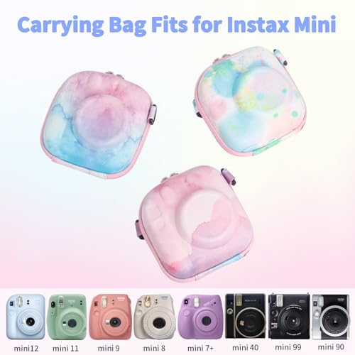 Bolsa protectora rígida para cámara con correa - Azul degradado miniatura 6