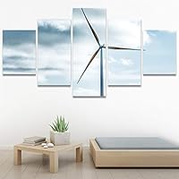 SIGNWIN 5 Panel Canvas Wall Art Modern Art Contemporary Country Dramatic Multicolor Photography Scenic for Home Decorations Ready to Hang - 60