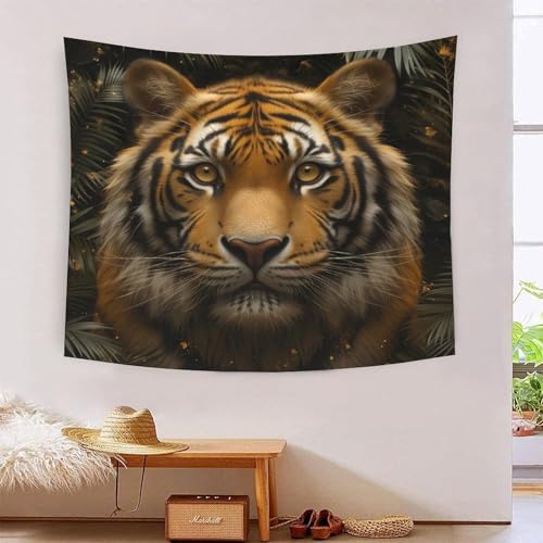 Tapisserie murale tigre 3D décoration murale salon tissu 180x230cm