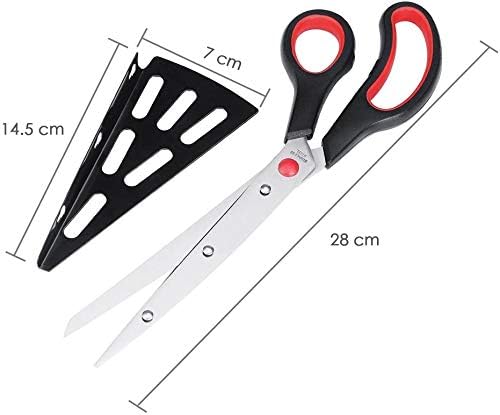 flintronic Pizza Scissors, Stainless Steel Kitchen Shears with Detachable Pizza Shovel - Image 5